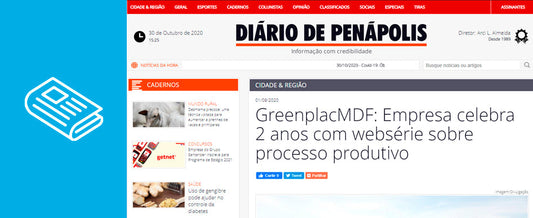 GreenplacMDF: Empresa celebra 2 anos com websérie sobre processo produtivo