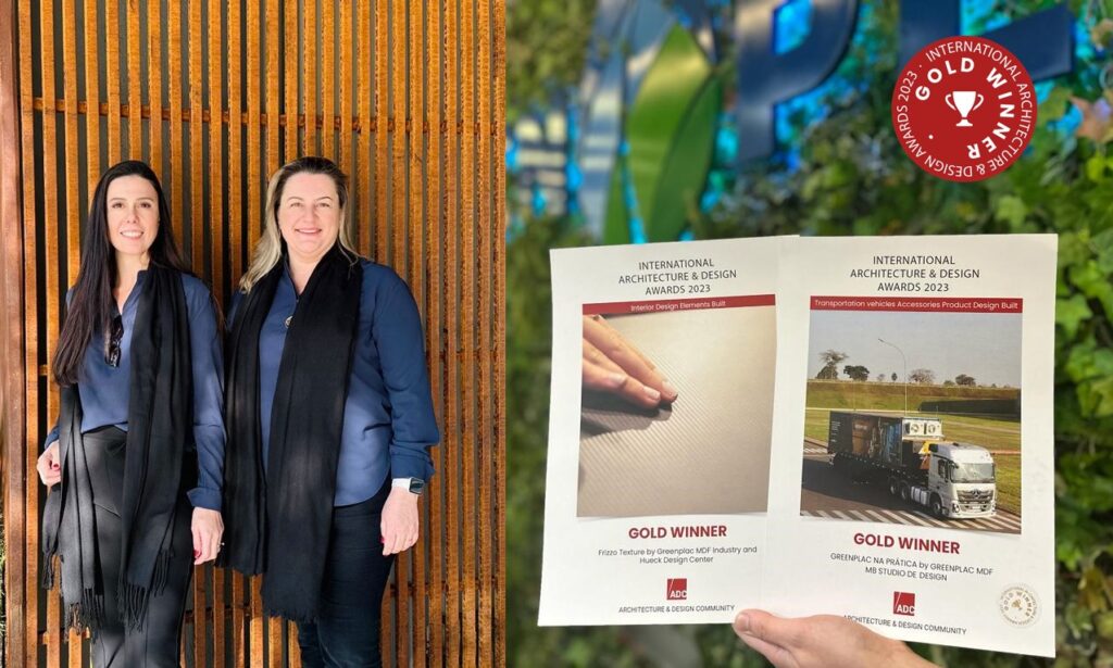 Textura Frizzo e projeto “Greenplac na Prática” ganham prêmios internacionais