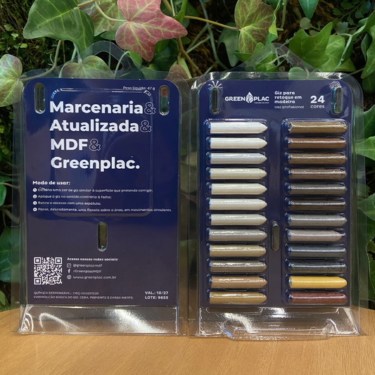 GIZ PARA RETOQUE EM MADEIRA GREENPLAC